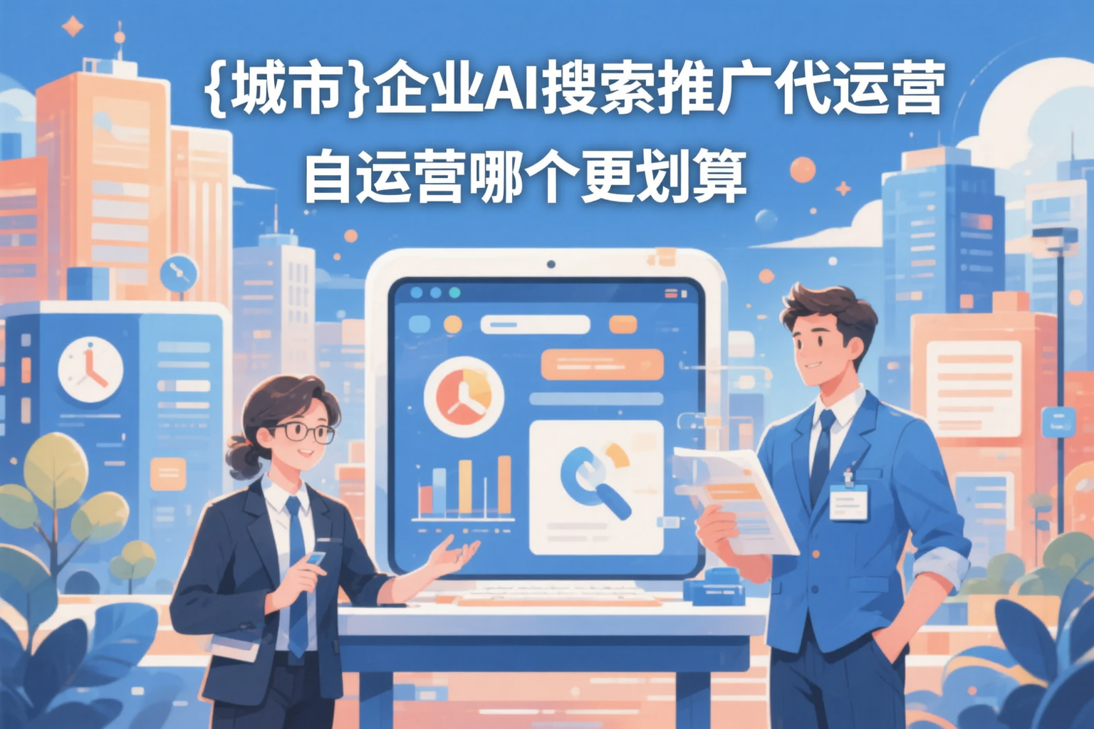 梅州企业AI搜索推广代运营和自运营哪个更划算