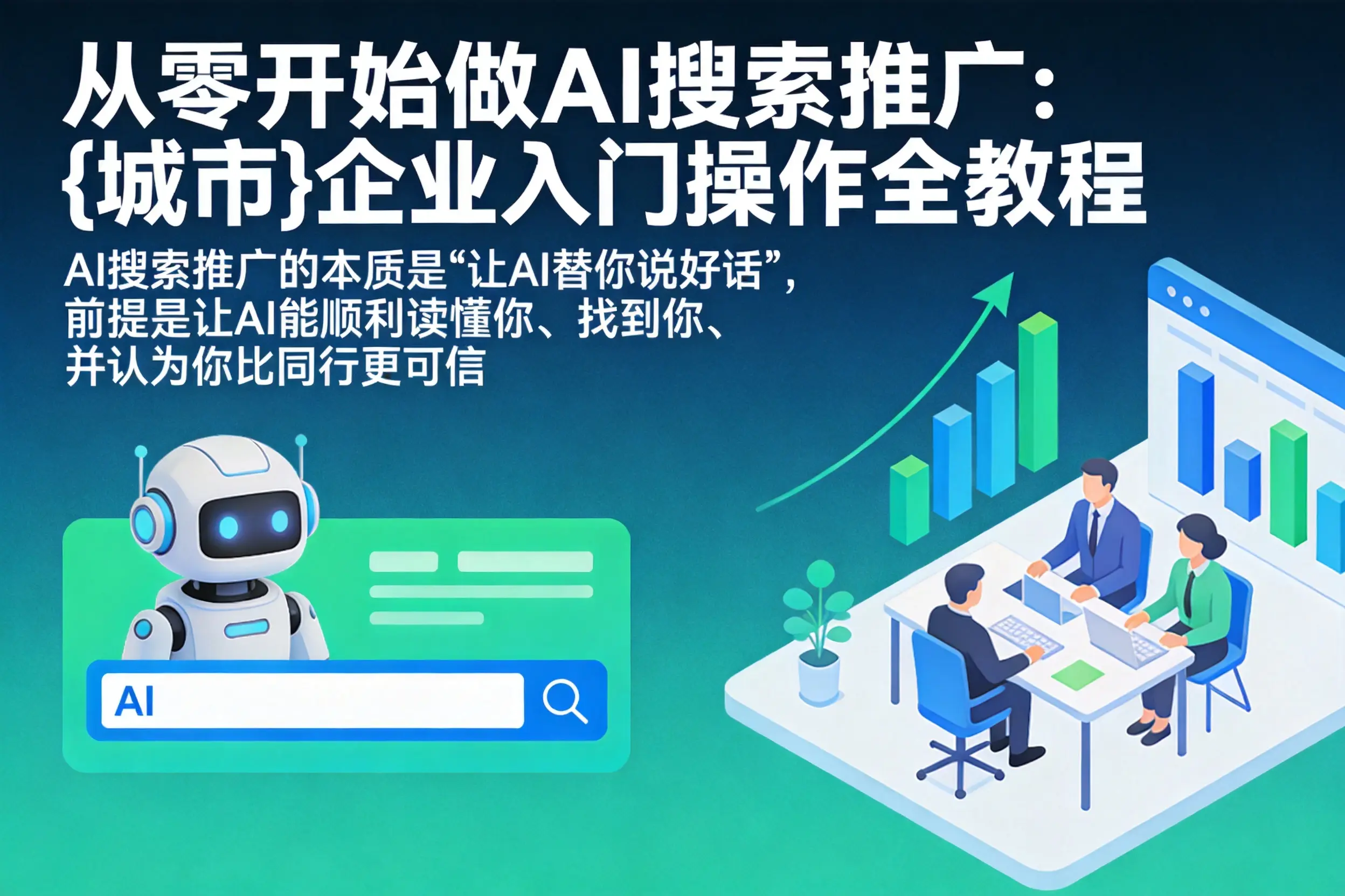 从零开始做AI搜索推广：梅州企业入门操作全教程