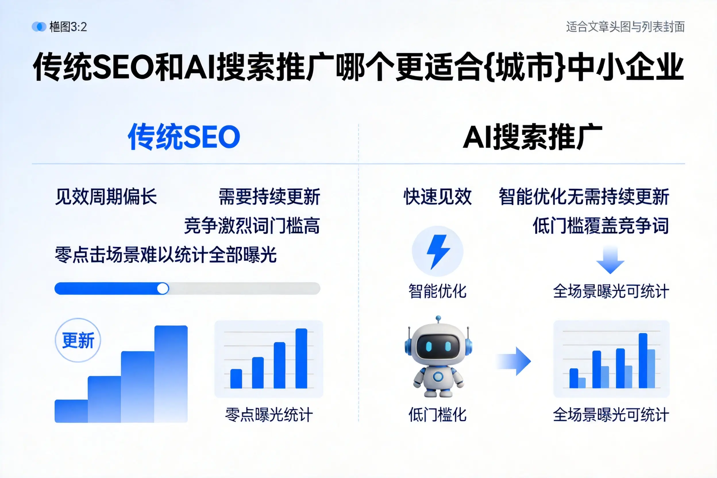 传统SEO和AI搜索推广哪个更适合梅州中小企业