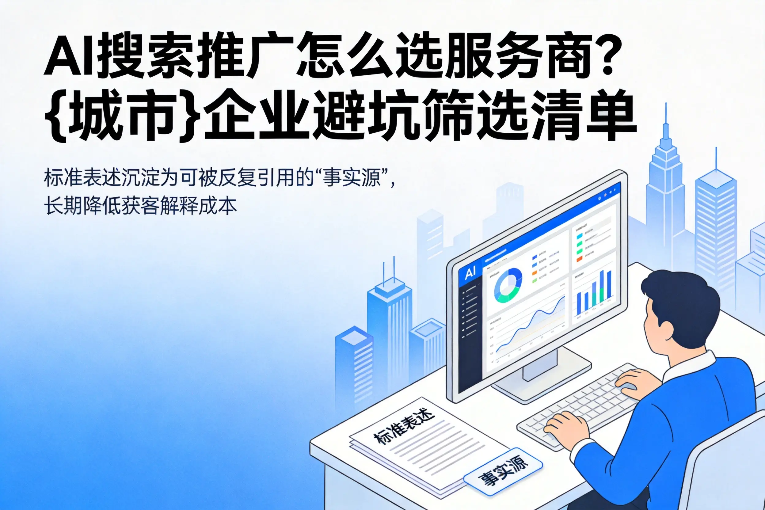 AI搜索推广怎么选服务商?梅州企业避坑筛选清单