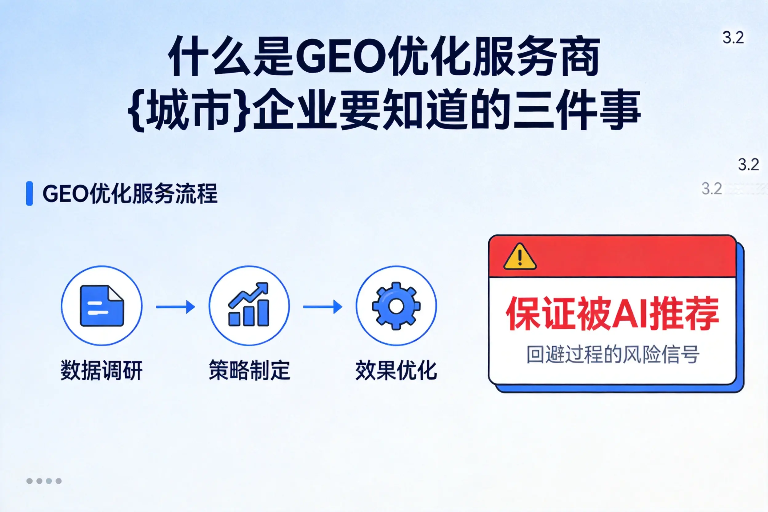 什么是GEO优化服务商梅州企业要知道的三件事