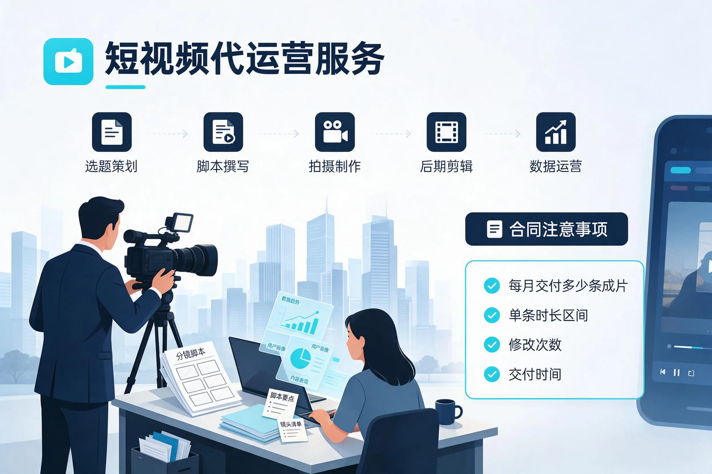 短视频代运营包含哪些服务？梅州企业常见问题科普