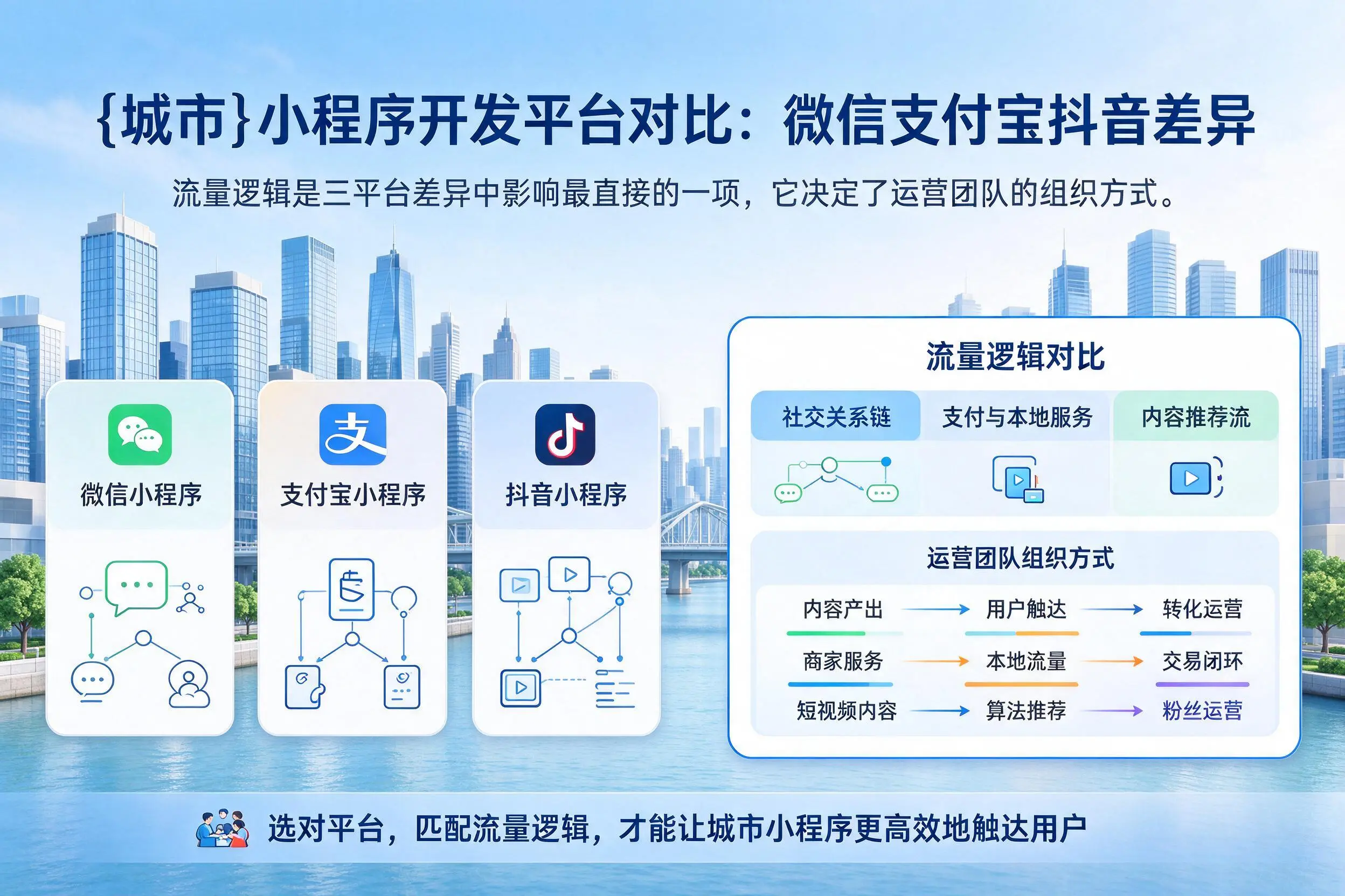 梅州小程序开发平台对比:微信支付宝抖音差异
