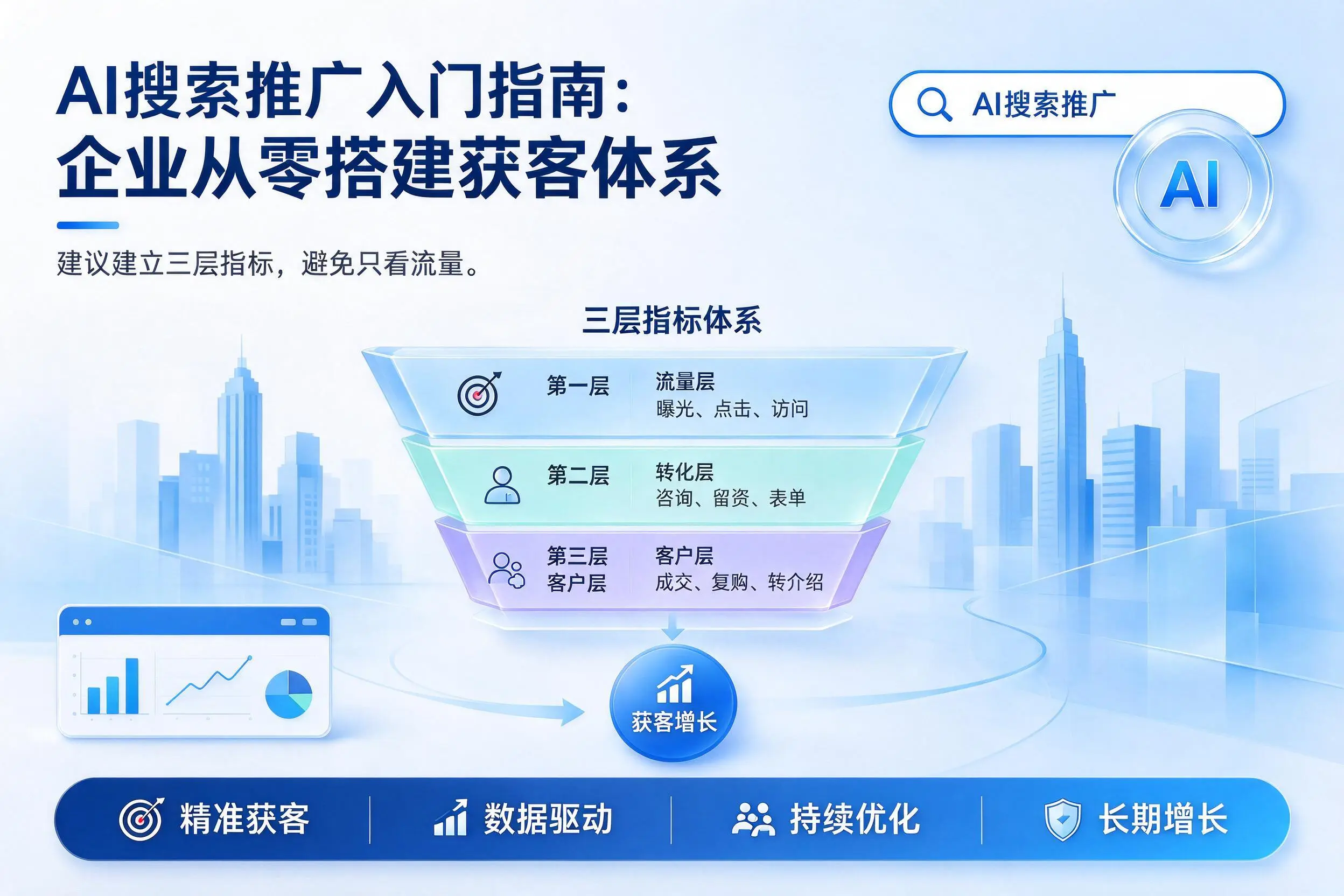 AI搜索推广入门指南:梅州企业从零搭建获客体系